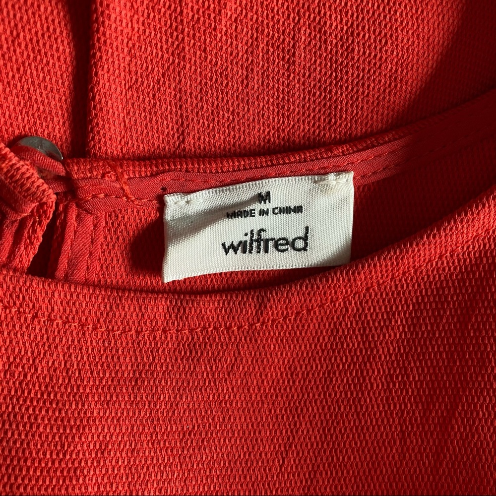 Sold-Aritzia Wilfred Red Rive Romper - Picture 8 of 16